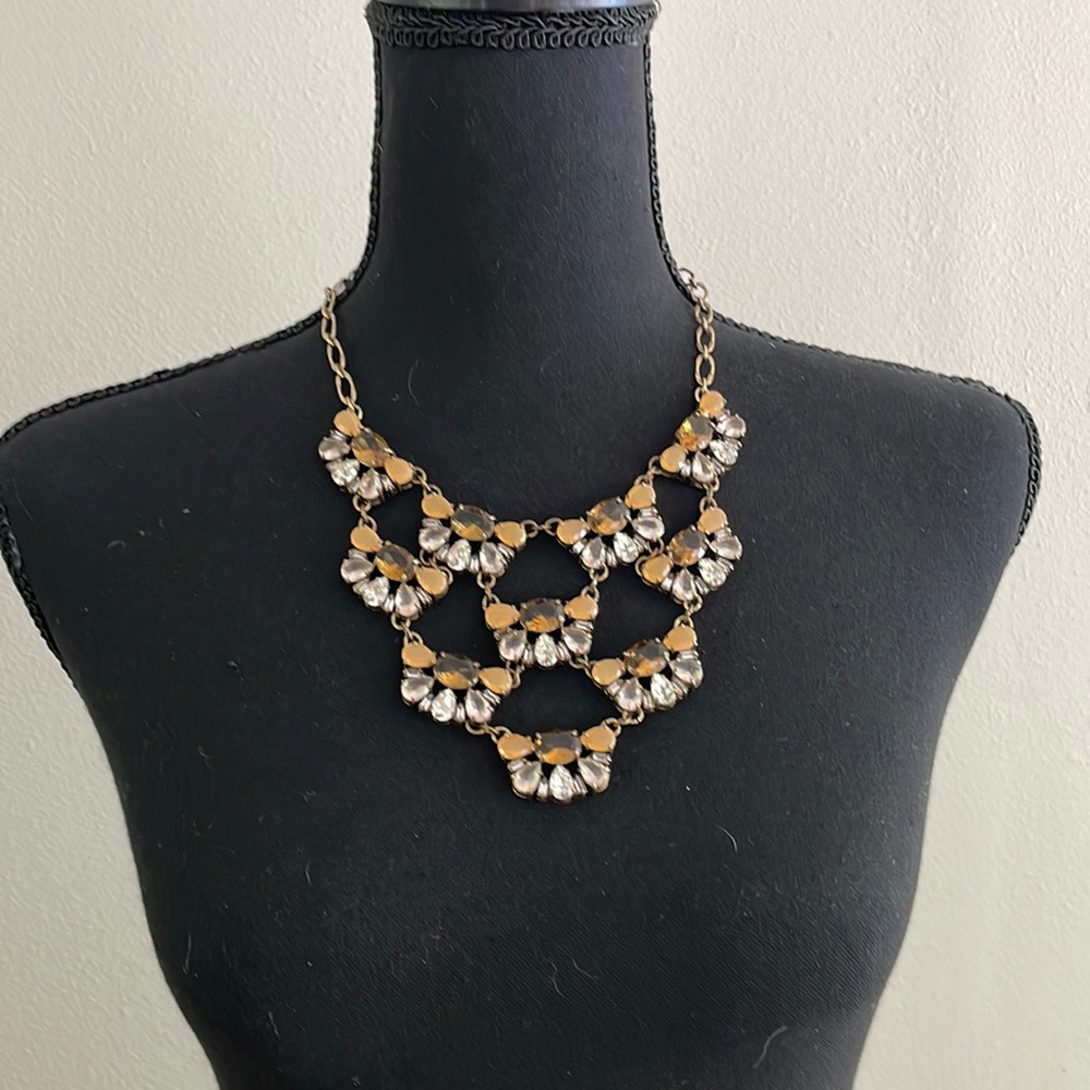J Crew Jeweled Necklace